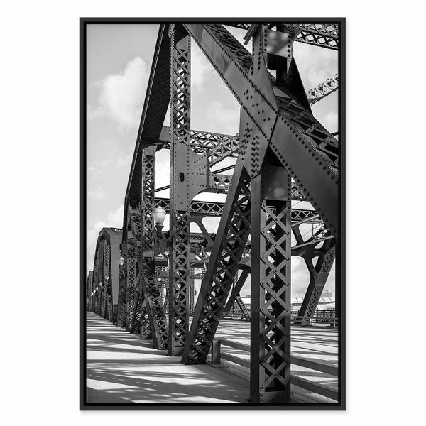 Quadro - Bridge at Morning (1 Part) Vertical