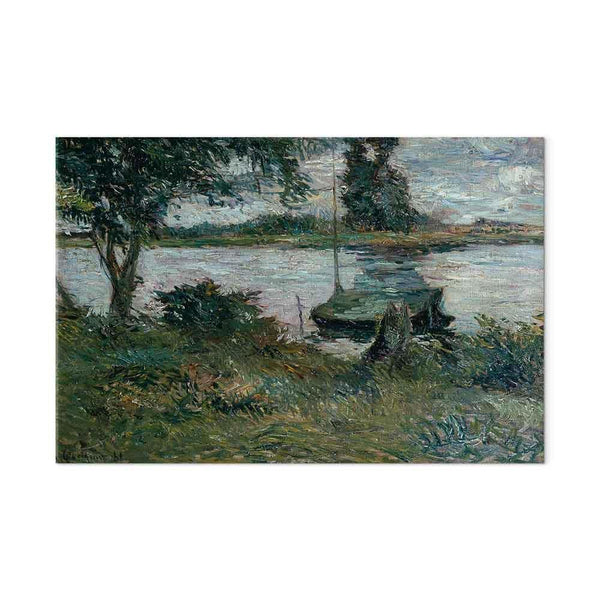 Quadro - Paul Gauguin – Flußufer