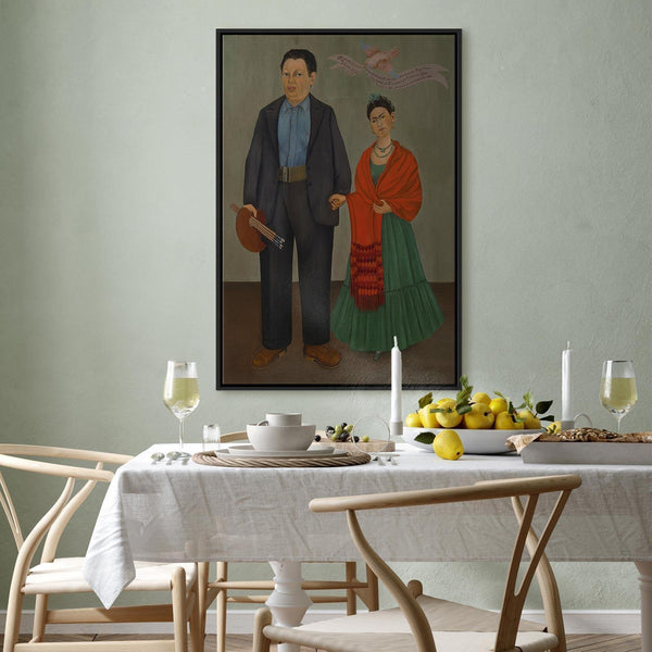 Quadro - Frida Kahlo – Frida and Diego Rivera
