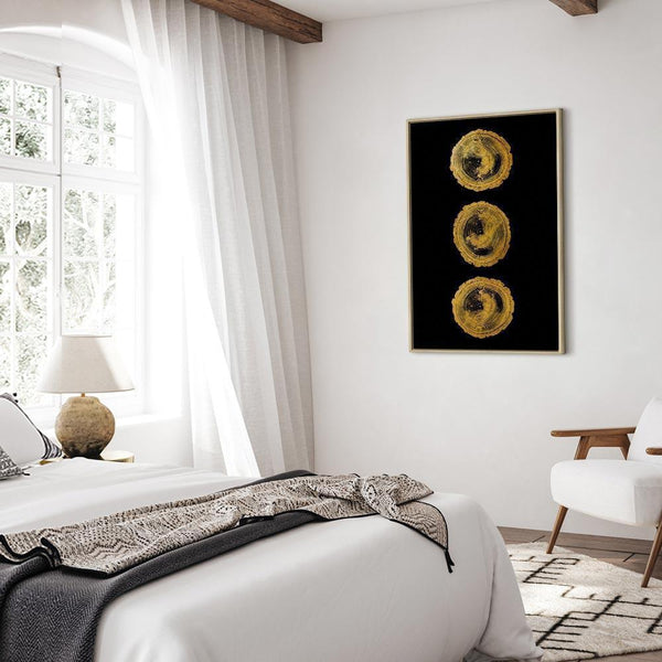 Quadro - Golden Knots (1 Part) Vertical
