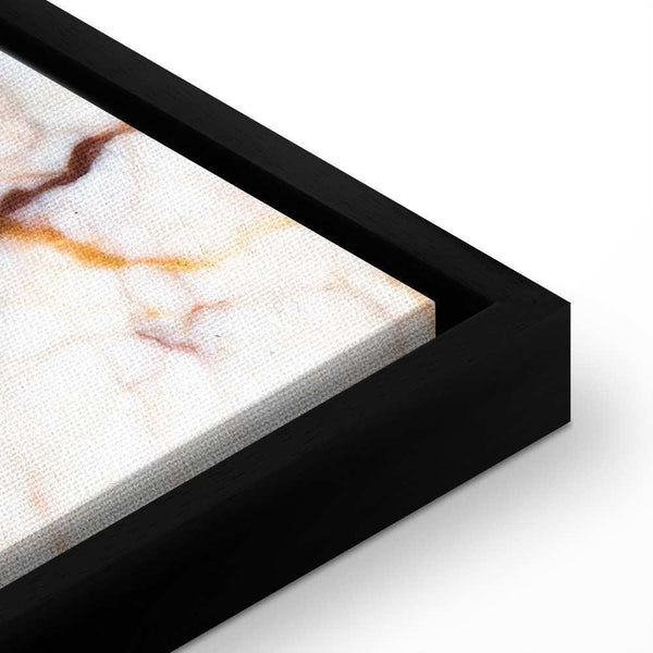 Quadro - Elegance of a Flower (1-part) - Delicate Lily on Marble in Sepia