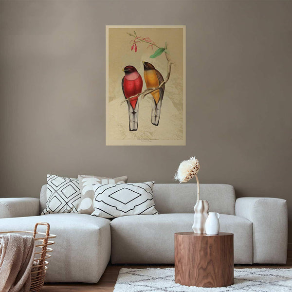 Poster - Birds on a Branch