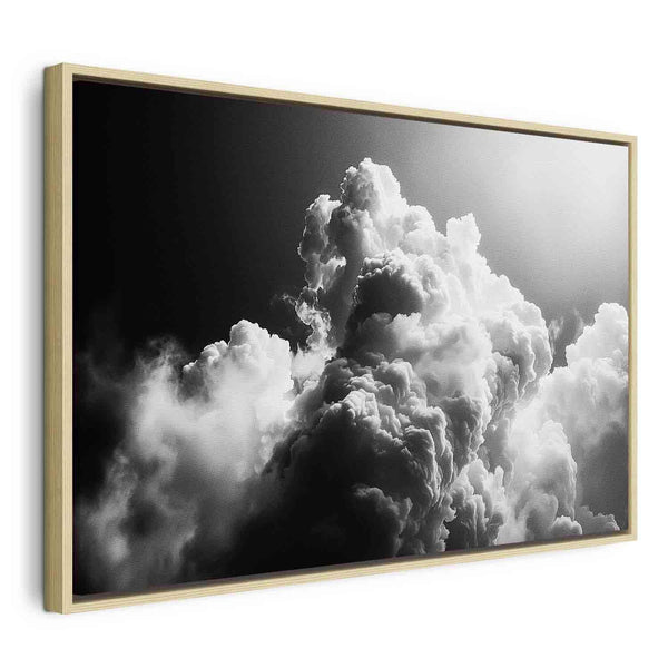 Quadro - Clouds Like from Dreams: Let the Sun Illuminate Your Day – A Visual Feast