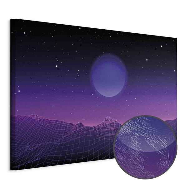 Quadro - Futuristic landscape 2 (1 Part) Wide