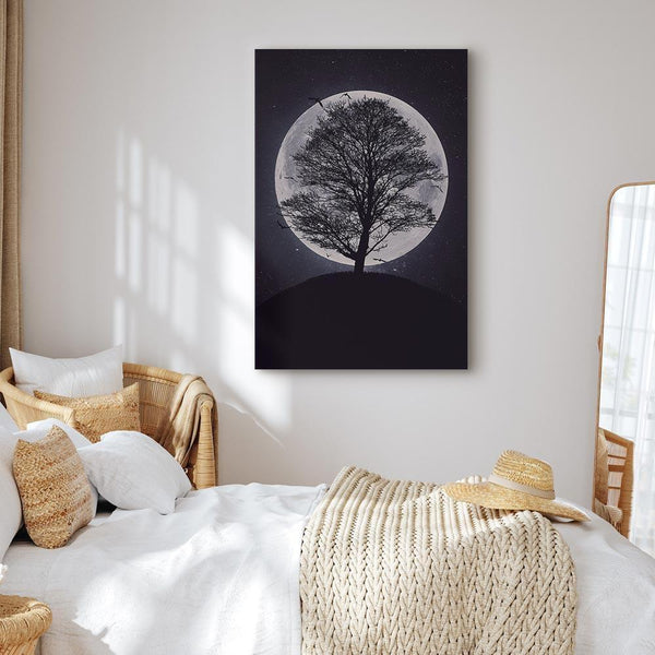 Quadro - Lone Tree (1 Part) Vertical