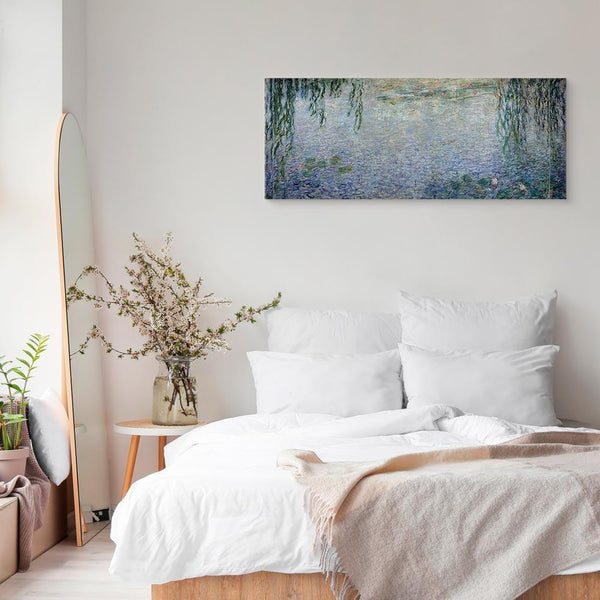 Quadro - Claude Monet – The Water Lilies – Clear Morning with Willows