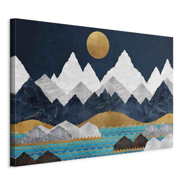 Quadro - Night in the Mountains (1 Part) Wide