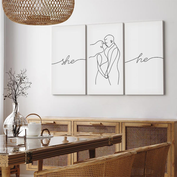 Quadro - Love Triptych (3 Parts)