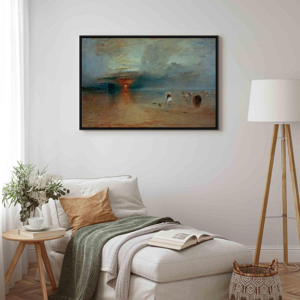Quadro - William Turner – Calais Sands at Low Water