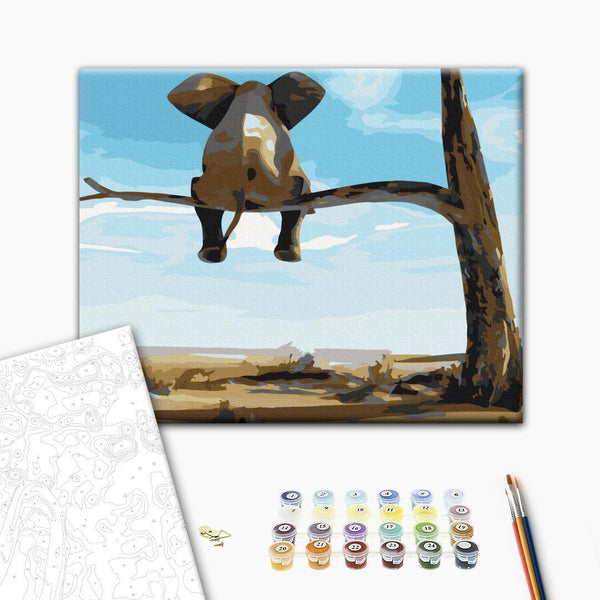Quadro fai da te - Elephant In A Tree