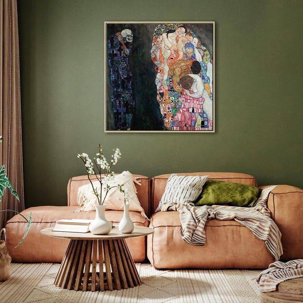 Quadro - Gustav Klimt – Death and Life