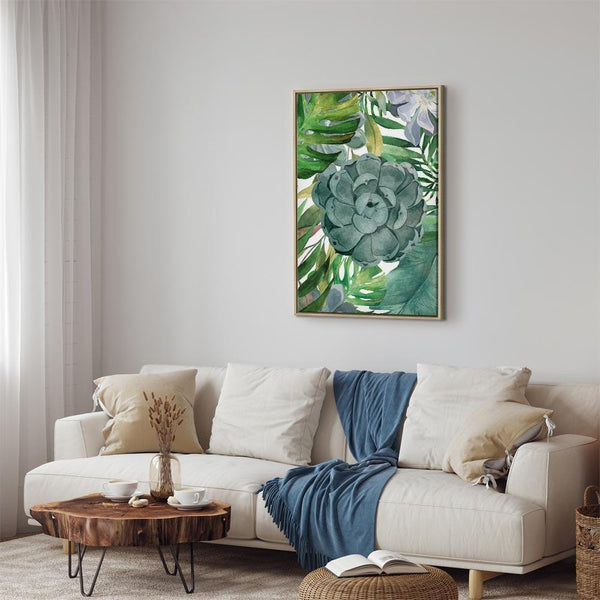 Quadro - Tropical Flora (1 Part) Vertical