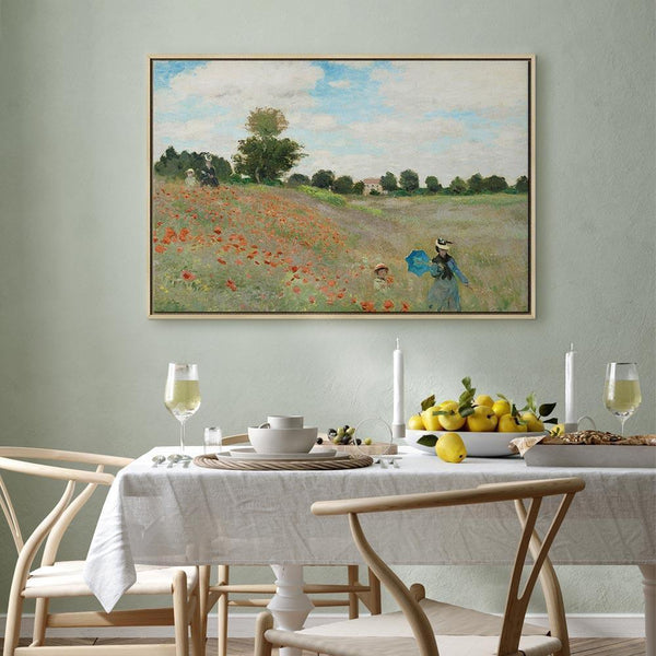 Quadro - Claude Monet – Poppy Field near Argenteuil