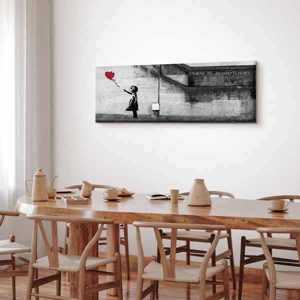 Quadro - There is Always Hope (1 Part) Narrow Red