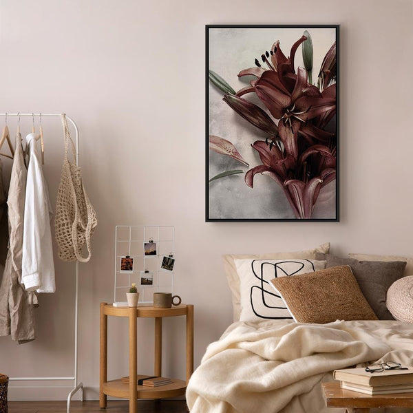 Quadro - Floral Form (1 Part) Vertical