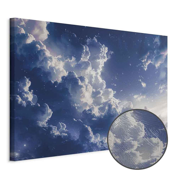 Quadro - Starry Clouds and Delicate Light Over a Corner of the Sky