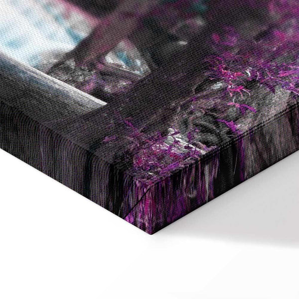 Quadro - Waterfall and Buddha