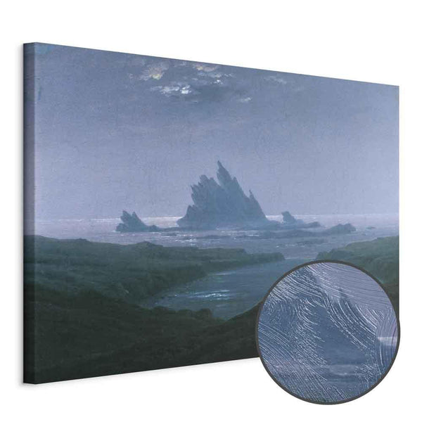 Quadro - Caspar David Friedrich – Cliff reef on the beach