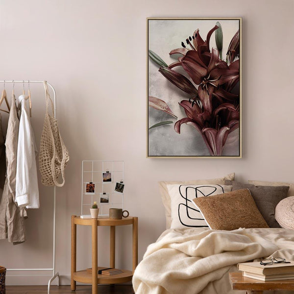 Quadro - Floral Form (1 Part) Vertical