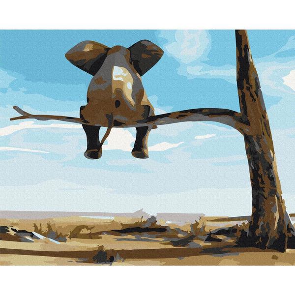 Quadro fai da te - Elephant In A Tree