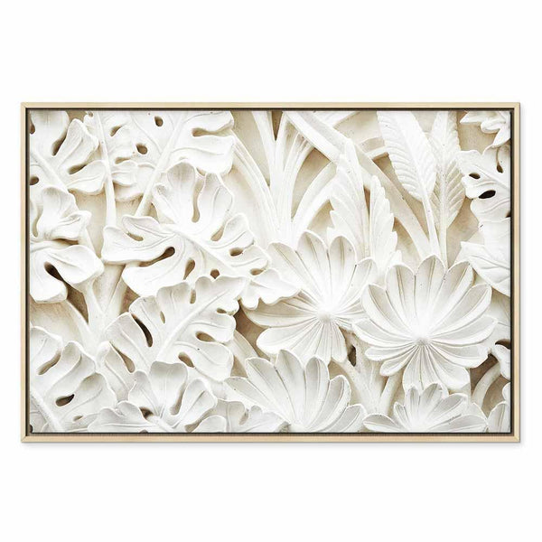Quadro - Ceramic Leaves (1 Part) Wide
