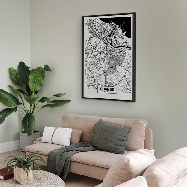 Quadro - City Plan: Gdansk (1 Part) Vertical