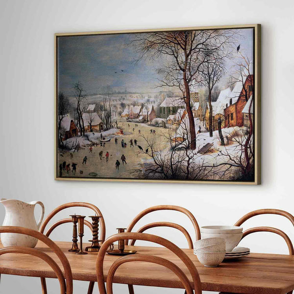 Quadro - Pieter Bruegel the Elder – Winter Landscape with Birdtrap