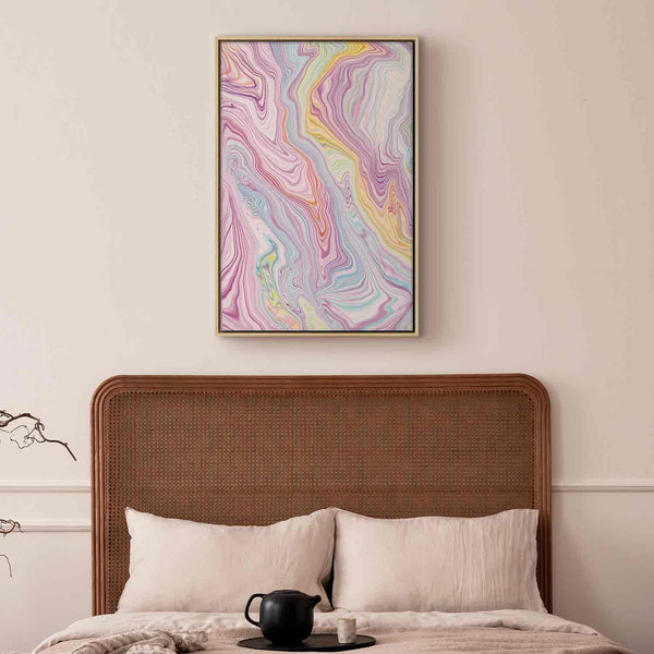 Quadro - Colorful Dream - Abstract Shapes in Pastel Colors