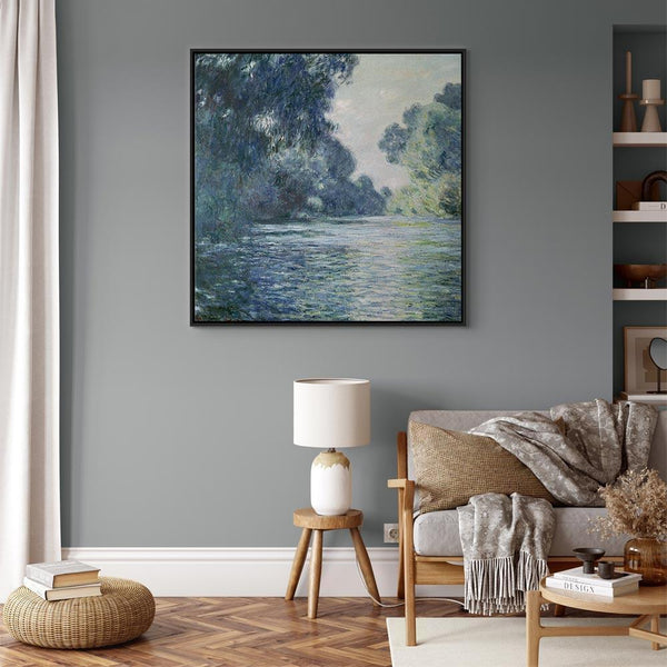 Quadro - Claude Monet – A Stretch of the Seine near Giverny