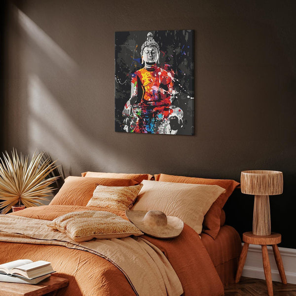 Quadro fai da te - Buddha in Colours