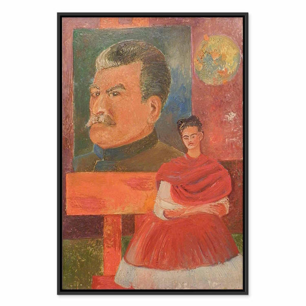 Quadro - Frida Kahlo – Self-Portrait with Stalin
