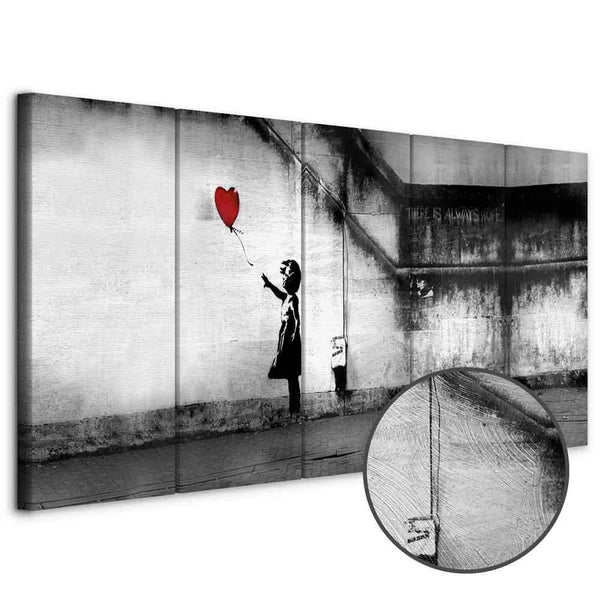 Quadro - Banksy: Runaway Balloon