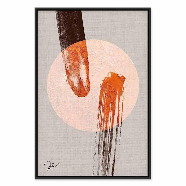 Quadro - Two Comets (1 Part) Vertical