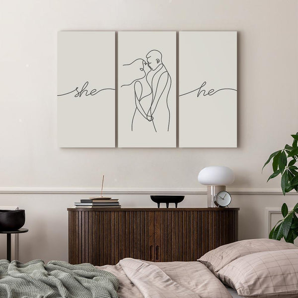 Quadro - Love Triptych (3 Parts)
