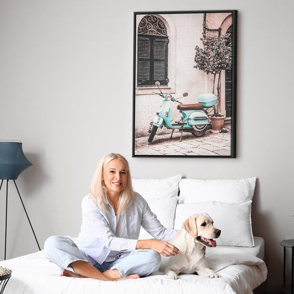 Quadro - Iconic Vespa (1 Part) Vertical