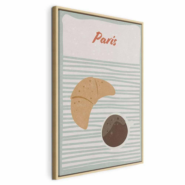 Quadro - Parisian Breakfast (1 Part) Vertical