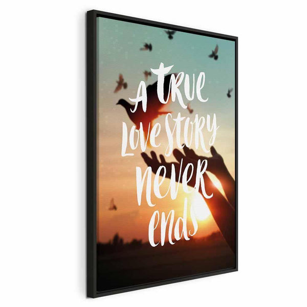 Quadro - A True Love Story Never Ends (1 Part) Vertical