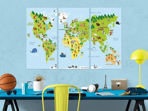 Quadro di sughero - Children's World