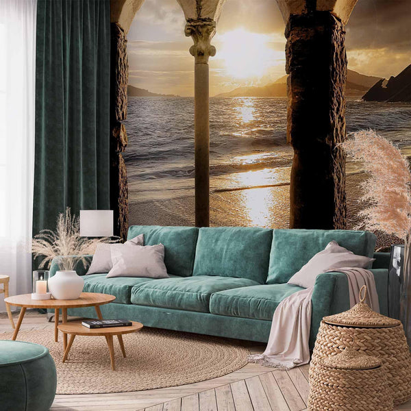 Carta da parati - Castle on the beach