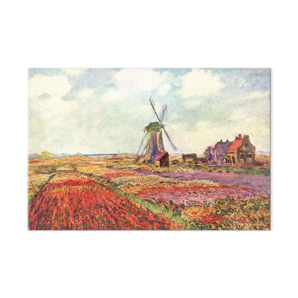 Quadro - Claude Monet – Tulip Fields with Windmill