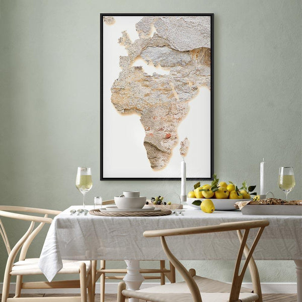 Quadro - Hot Continent (1 Part) Vertical