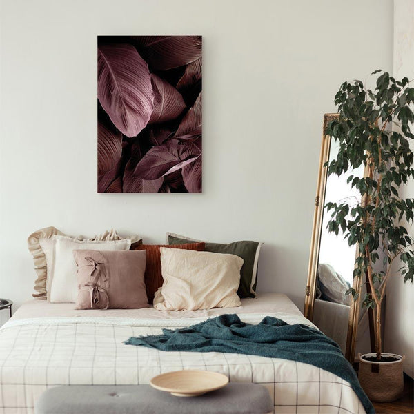 Quadro - Velvet Leaves (1 Part) Vertical
