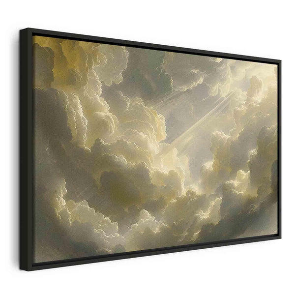 Quadro - Enchanting Play of Colors Against a Backdrop of Clouds
