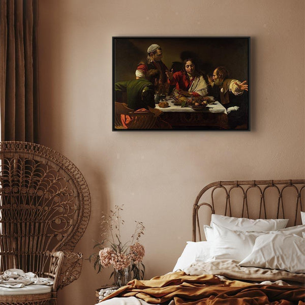 Quadro - Caravaggio – Supper at Emmaus