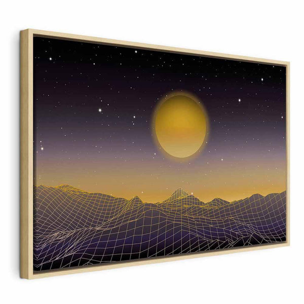 Quadro - Futuristic landscape 3 (1 Part) Wide