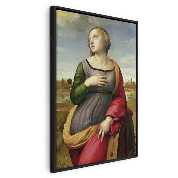 Quadro - Rafael Santi – St Catherine of Alexandria