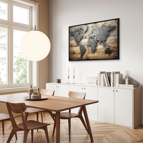 Quadro - Silver World
