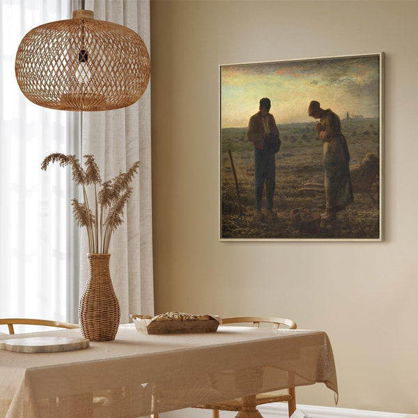 Quadro - Jean-François Millet – The Angelus