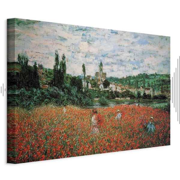 Quadro - Claude Monet – Poppy Field near Vétheuil