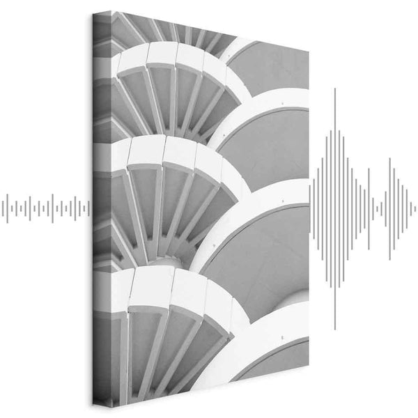 Quadro - White Detail (1 Part) Vertical